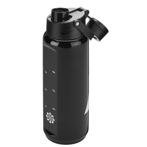 Бутылка для воды Nike TR Renew Recharge Chug Bottle 24 OZ чорний, білий 709 мл N.100.9669.080.24 (887791750259) – Nike