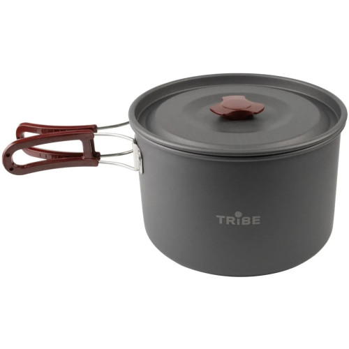 Котел туристический Tribe Pot 3 л Alu алюмінієвий grey (T-FH-0015-grey) – Tribe