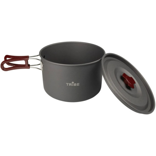 Котел туристический Tribe Pot 3 л Alu алюмінієвий grey (T-FH-0015-grey) – Tribe (вид 1)