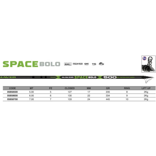 Вудилище Maver Space Bolo 5.00m (1300.39.56) – Maver (вид 1)