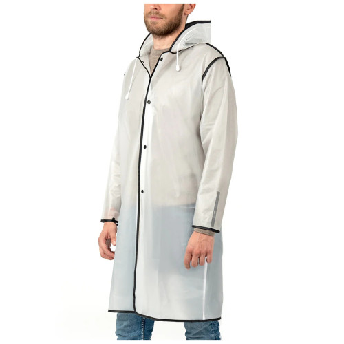 Накидка Perletti City 14211 M прозорий/чорний (14210001M) – Perletti