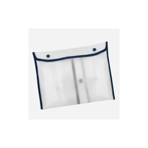 Накидка Perletti City 14215 M прозорий/синій (14210003M) – Perletti (вид 1)