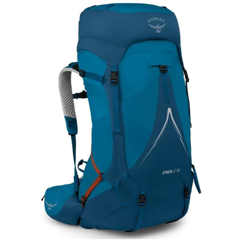 Рюкзак туристический Osprey Atmos AG LT 50 night shift/scoria blue - S/M - синій (009.3282) – Osprey