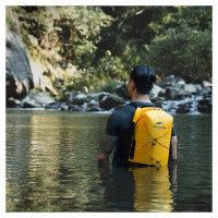 Рюкзак туристический Naturehike NH21FSB04, 40л, жовтий (6927595788257)