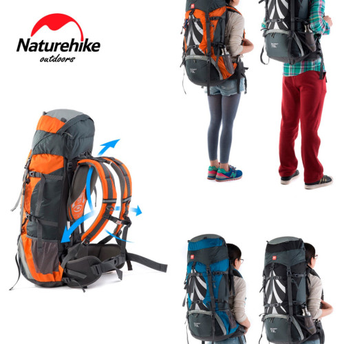 Рюкзак туристический Naturehike NH70B070-B 70+5 л Orange (6927595709016) – Naturehike (вид 1)