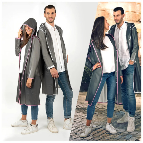 Дождевик Perletti City сірий/білий S (14210708S) – Perletti (вид 2)