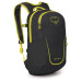 Рюкзак туристический Osprey Daylite Jr black/lemongrass - O/S - чорний/жовтий (009.3897) – Osprey