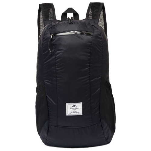 Рюкзак туристичний Naturehike Ultralight NH17A012-B, 18 л, чорний (6927595718674) – Naturehike
