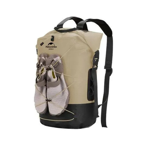 Рюкзак туристический Naturehike водонепроникний NH21FSB04, 20л, бежевий (6927595788202) – Naturehike