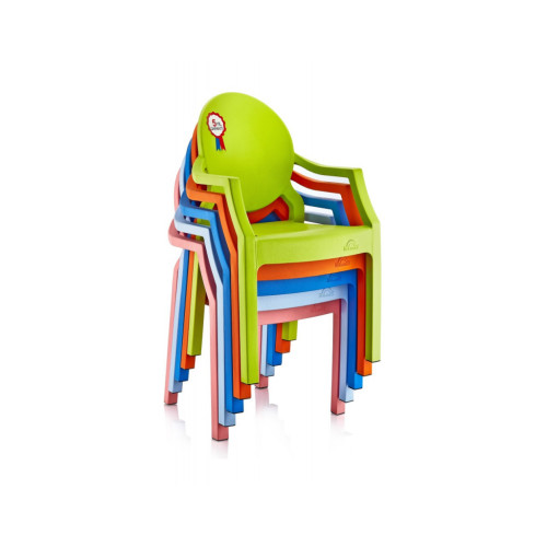 Кресло садовое Irak Plastik детское озорник зеленое (4587) – Irak Plastik (вид 1)