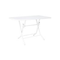 Стол садовый Irak Plastik складной 70х115 см белый (4598)