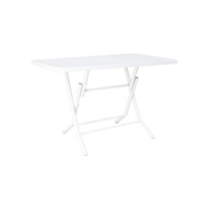 Стол садовый Irak Plastik складной 70х115 см белый (4598)