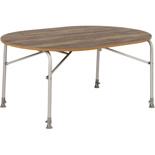 Туристичний стіл Bo-Camp Feather Овальний 130 x 90 cm Коричневий (1404466) – Bo-Camp (вид 1)