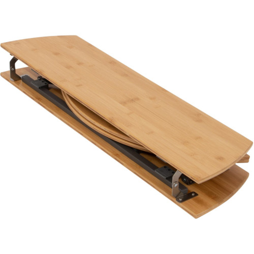 Туристичний стіл Bo-Camp Poundbury Круглий 90 x 90 cm Коричневий (1404656) – Bo-Camp (вид 1)