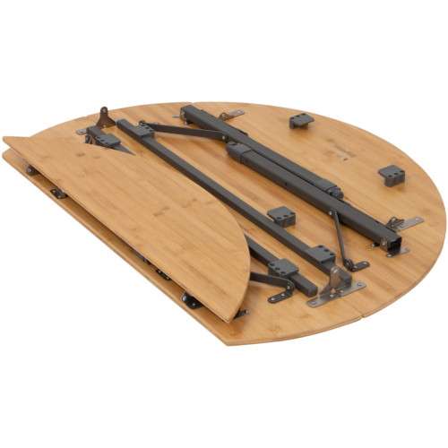 Туристичний стіл Bo-Camp Poundbury Круглий 90 x 90 cm Коричневий (1404656) – Bo-Camp (вид 3)