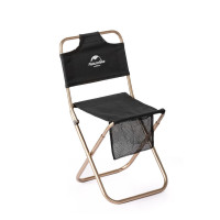 Стул складной Naturehike MZ01 NH18M001-Z чорний (6927595733806)