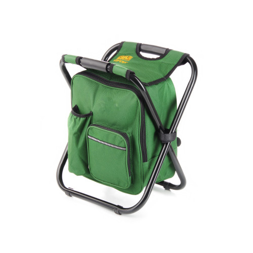 Стул складной СИЛА 28х35х43 см сталевий каркас D19mm з термосумкою (960768) – Сила