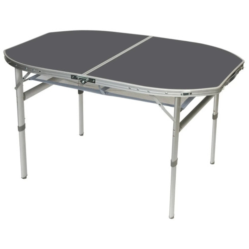 Туристичний стіл Bo-Camp Case Model Oval 120x80 cm Grey (1404415) (DAS303277) – Bo-Camp