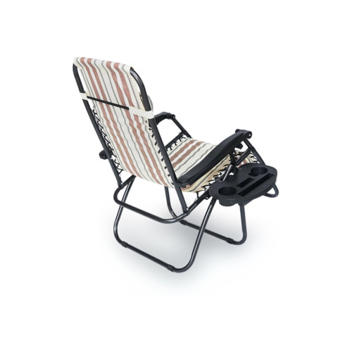 Крісло складане Voltronic 1800х650х1150мм Brown/White (YT36696) – Voltronic (вид 2)