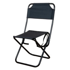 Стілець складаний NeRest NR-22 зі спинкою чорний (4820211100582_1)