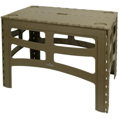 Туристический стол Tribe Camp Table High пластиковий Olive (T-EF-0004-olive) – Tribe