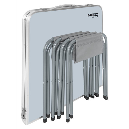 Набір кемпінгових меблів Neo Tools стіл + 4 стільці 6.9 кг (63-159) – Neo Tools (вид 2)