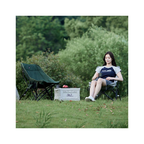 Кресло складное Naturehike CNK23JU0001 темно-зелене (6976023929724) – Naturehike (вид 1)