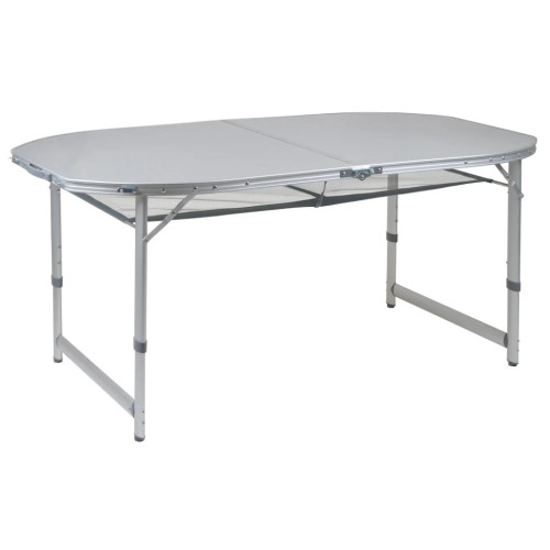Туристический стол Bo-Camp Premium Oval 150x80 cm Grey (1404405) – Bo-Camp