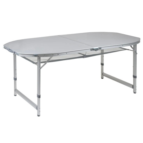 Туристический стол Bo-Camp Premium Oval 150x80 cm Grey (1404405) – Bo-Camp (вид 1)
