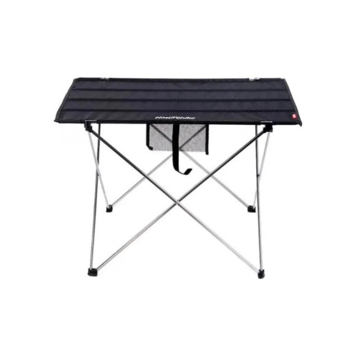 Туристичний стіл Naturehike NH20JJ020 L Aluminium Black (6927595763421) – Naturehike