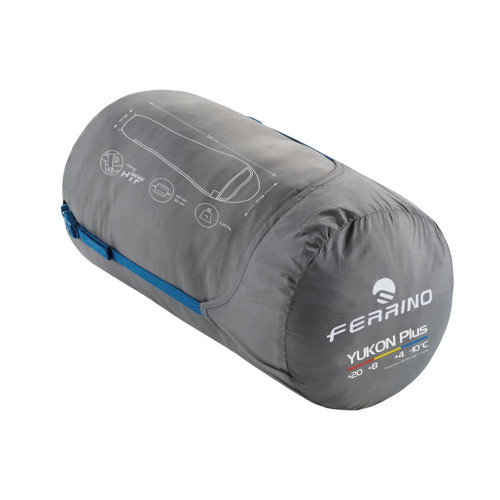 Спальный мешок Ferrino Yukon Plus +4C Blue Left (86357NBBS) (929817) – Ferrino (вид 1)
