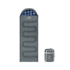 Спальний мішок Naturehike з капюшоном Clear Sky CNK2450WS042, сірий (6927595792049)