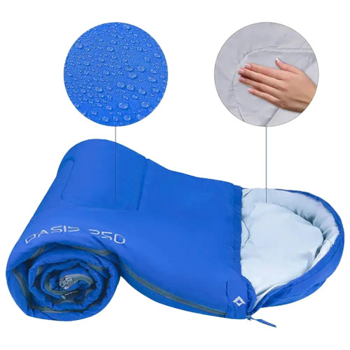 Спальный мешок KingCamp Oasis 250 Blue (KS3121_BLUE_L_01) – KingCamp (вид 1)