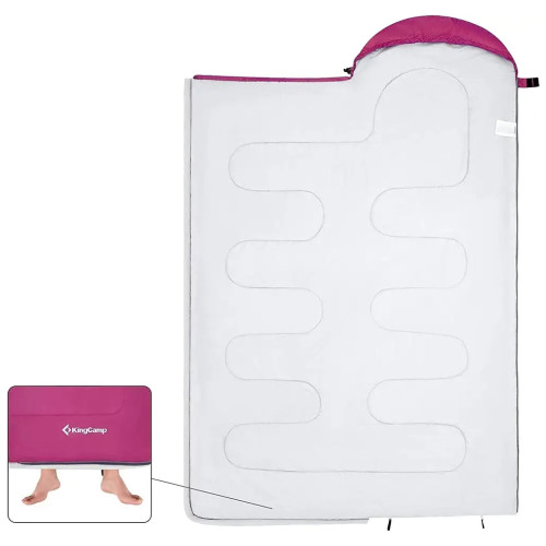 Спальный мешок KingCamp Oasis 250 Rosered (KS3121_ROSERED_L_01) – KingCamp (вид 1)