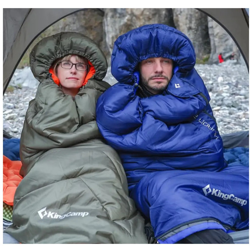 Спальный мешок KingCamp Huron 250 Navy (KS2421_NAVY_L) – KingCamp (вид 2)