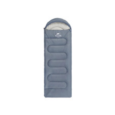 Спальный мешок Naturehike Y150L NH21MSD08 лівий, сіро-блакитний (6975641888734)