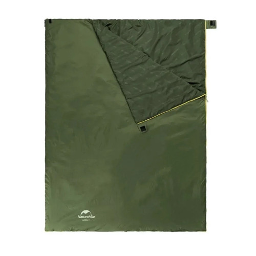 Спальний мішок Naturehike LW180 Mini NH21MSD04, правий, XL, темно-зелений (6975641884378) – Naturehike (вид 2)
