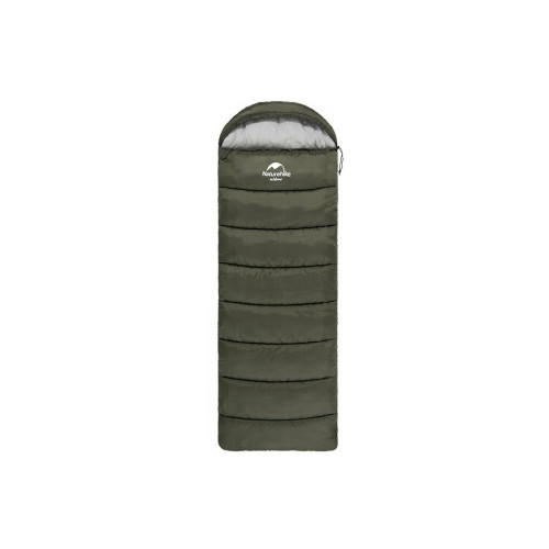 Спальний мішок Naturehike U350 NH20MSD07 Hollow Cotton Right Green (6927595767238-R) – Naturehike
