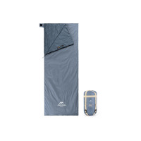 Спальний мішок Naturehike надлегкий Ultralight LW180 NH21MSD09 лівий (15°C) p-p XL сіро-синій (6927595777978-L)