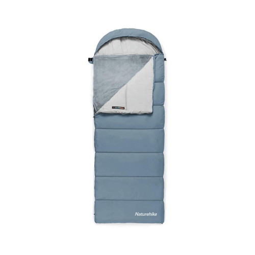 Спальный мешок Naturehike з підігрівом BE400 CNK2300SD021, правий, сірий (6976507667319) – Naturehike