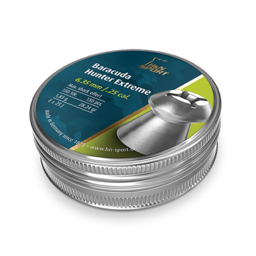 Пульки H&N Baracuda Hunter Extreme 6,35 мм , 1,84 г, 150 шт/уп (92166350001) – H&N