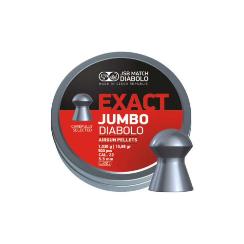 Пульки JSB Exact Jumbo 5,51 мм 250 шт/уп (546246-250) – JSB