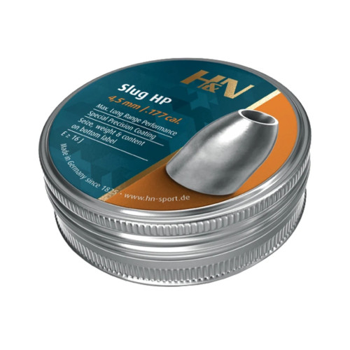 Пульки H&N Slug HP 4,5 мм 20 г 250 шт/уп (96345102001) – H&N