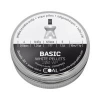 Пульки Coal Basic 4,5 мм 0,47 г 200 шт/уп (200WPB45)