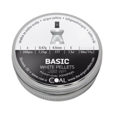 Пульки Coal Basic 4,5 мм 0,47 г 200 шт/уп (200WPB45)