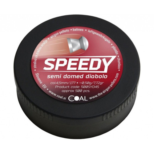 Пульки Coal Speedy 4,5 мм 500 шт/уп (500SYD45) – Coal