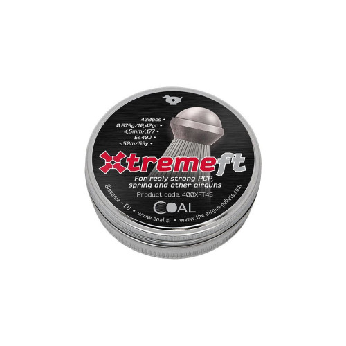 Пульки Coal Xtreme FT 4,5 мм 400шт/уп (400XFT45) – Coal