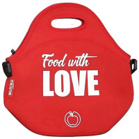 Термосумка Bergner Food with love 30х30х17 см червона (BGEU-2963-6)