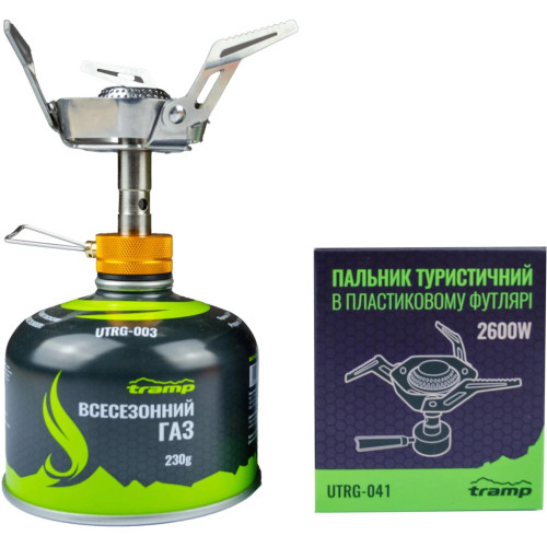 Пальник Tramp UTRG-041 + Картридж 230гр (UTRG-041+UTRG-003) – Tramp (вид 1)