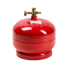 Побутовий газовий балон Voltronic ПРОПАН 2кг (4,8л) + пальник 20448 Red (GBR-2k-48L)